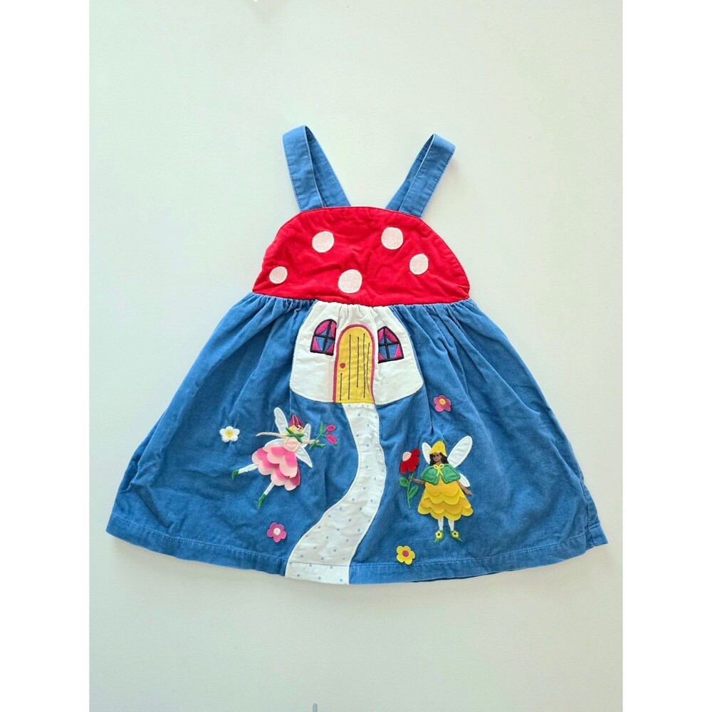 VGUC Baby Boden Toadstool Fairy Pinnie, Sz 18/24